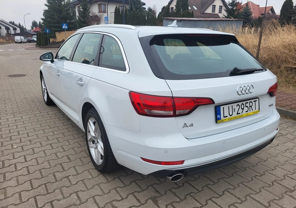 Audi A4 cena 96000 przebieg: 76700, rok produkcji 2018 z Lublin małe 667